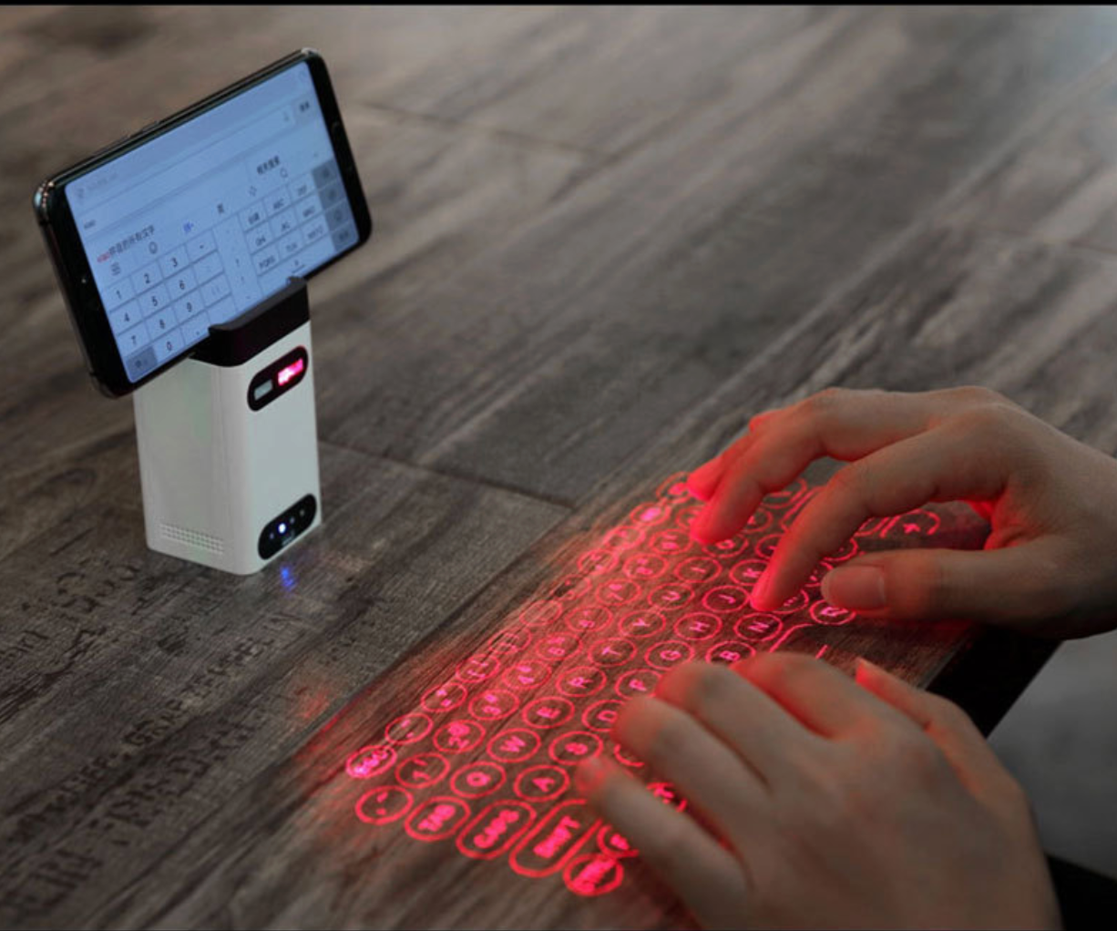 Laser Projection Keyboard
