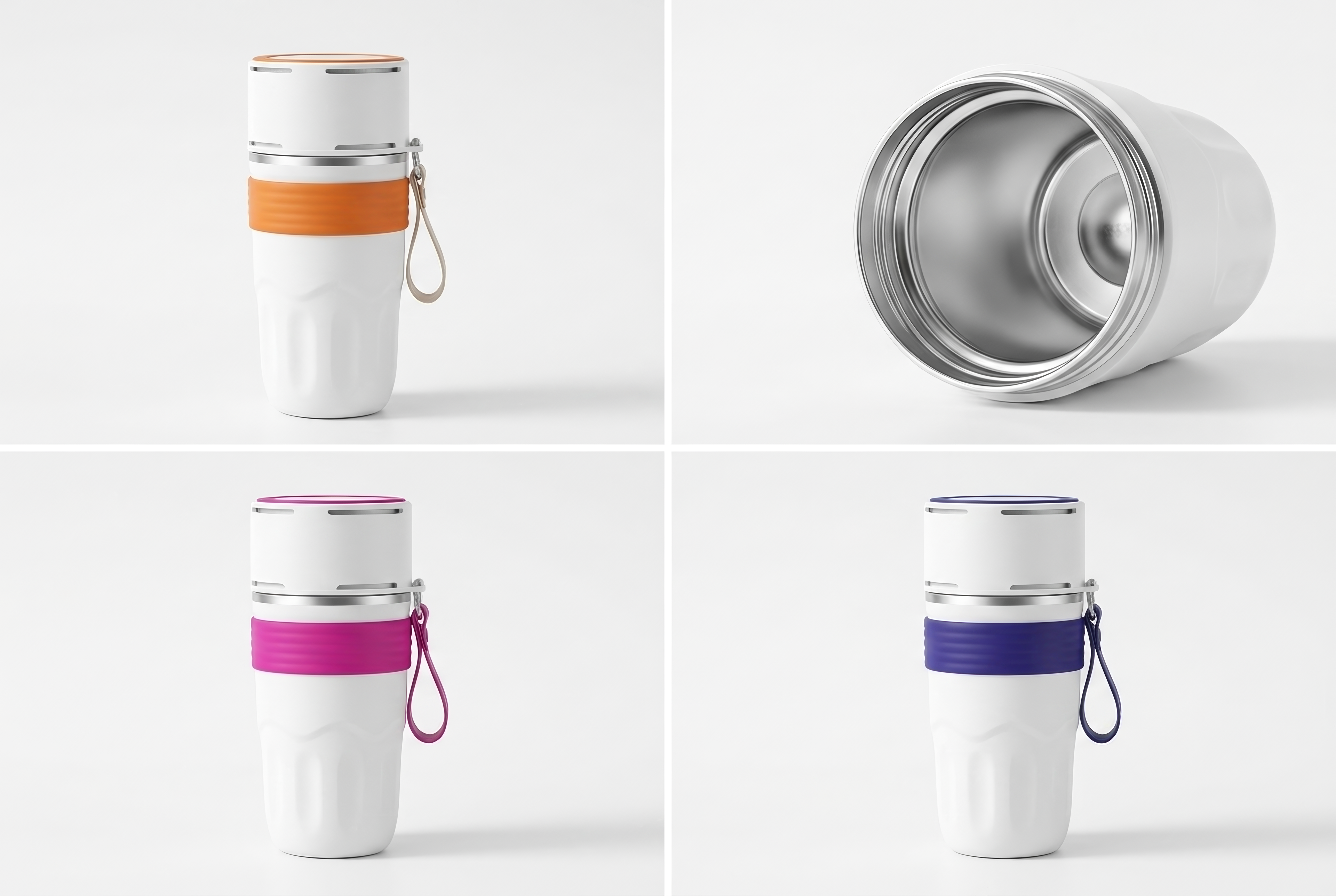 Smart Self-Cooling & Heating Tumbler