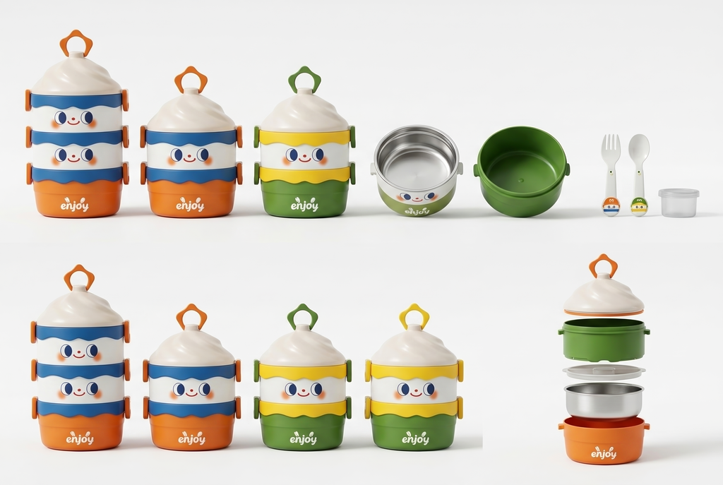 Original Ice Cream Bento Lunch Box