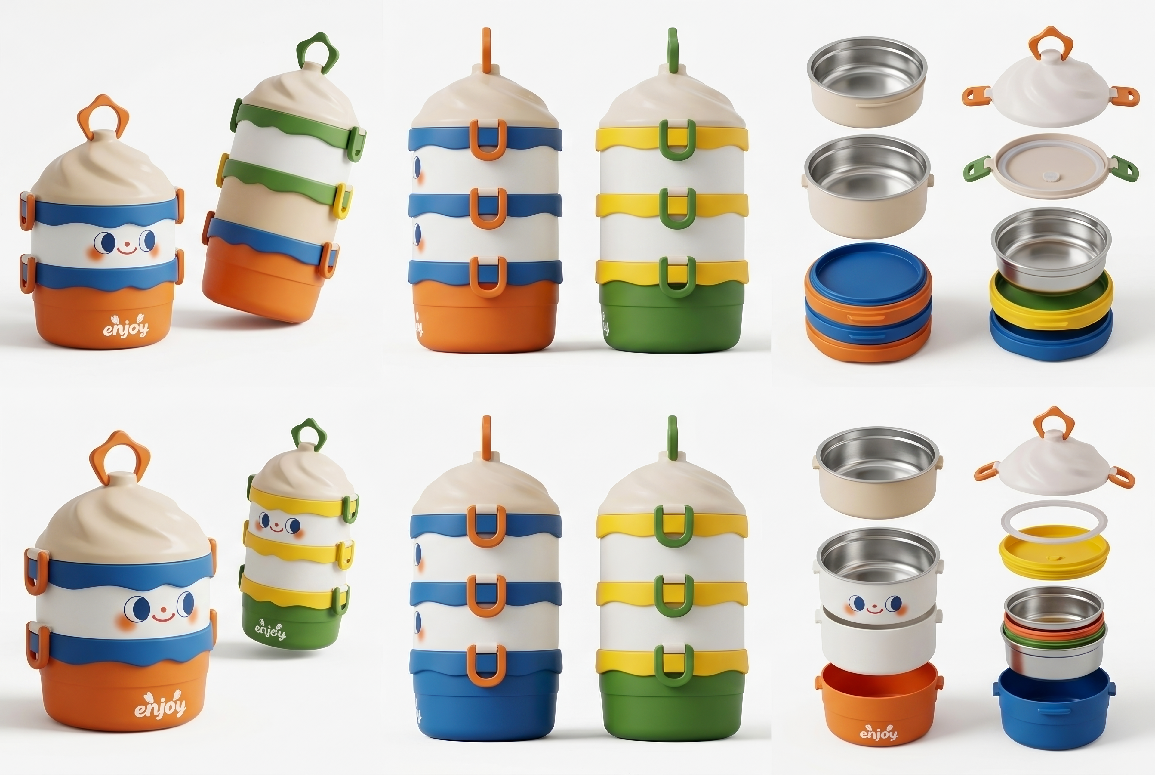 Original Ice Cream Bento Lunch Box